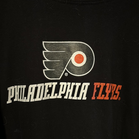 Men’s long sleeve size 4X Philadelphia Flyers shirt in black. - Picture 2 of 3
